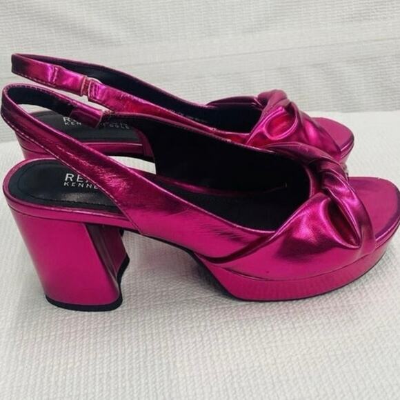 Kenneth Cole Reaction Women's Rylee Platform Sandals NWOT 9 - Picture 3 of 10